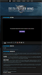 Mobile Screenshot of deltafighterwing.com